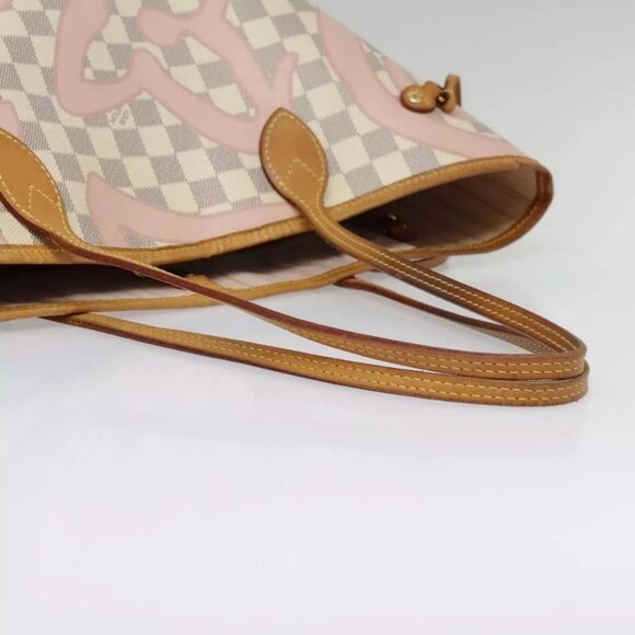 LOUIS VUITTON Damier Azur Neverfull MM Tote Bag - Picture 9 of 16